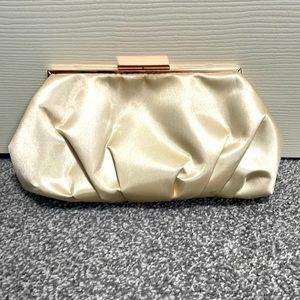 LuluTownsend Brand Gold Clutch